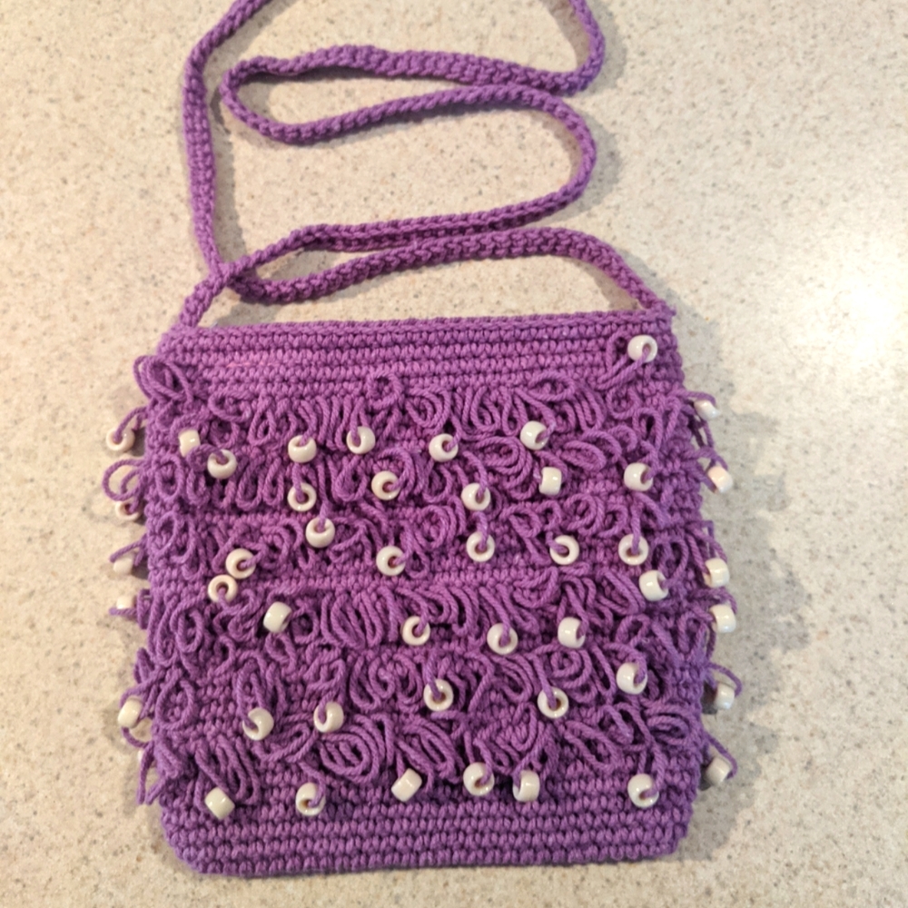 Hand & Heart handmade long strap mini shoulder bag